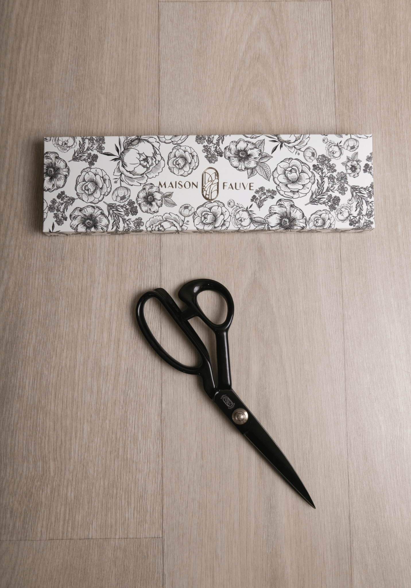 maison-fauve-ciseaux-couture-tailleurs-24-cm-noir-acier-inoxydable image 2
