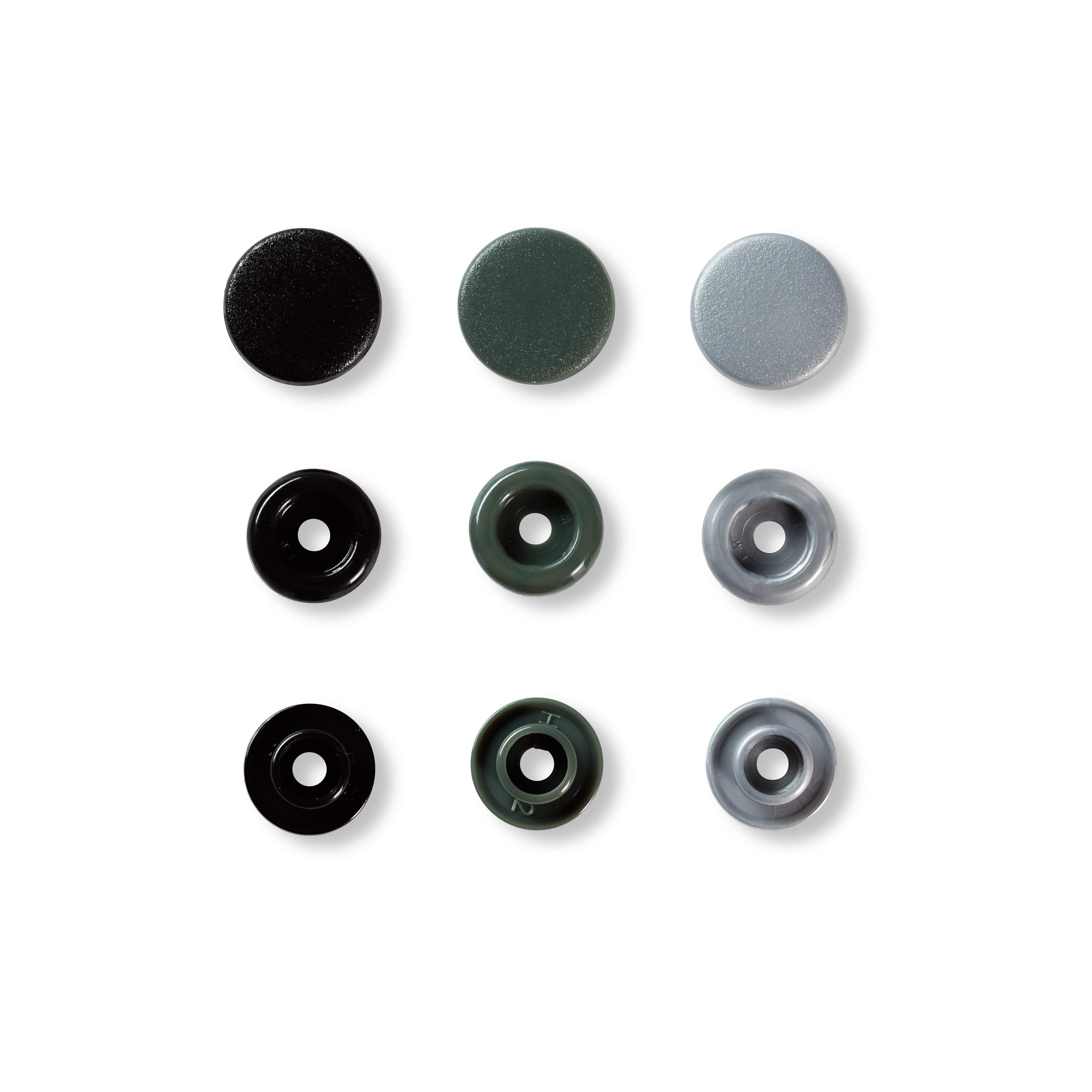prym-love-color-snaps-boutons-pression-plastique-12-44-mm-gris image 2