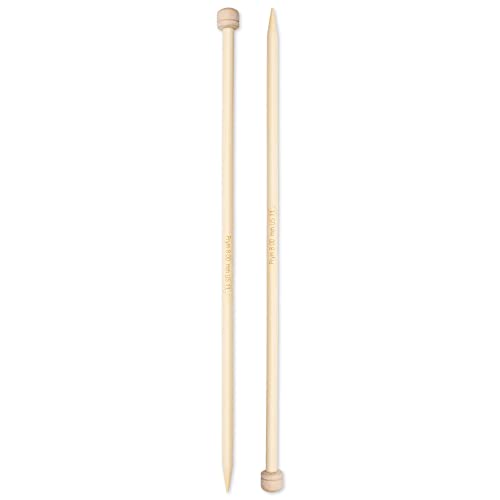 prym-1530-aiguille-tricoter-pointe-unique-bambou-33-cm-8-00-mm-naturel image 5
