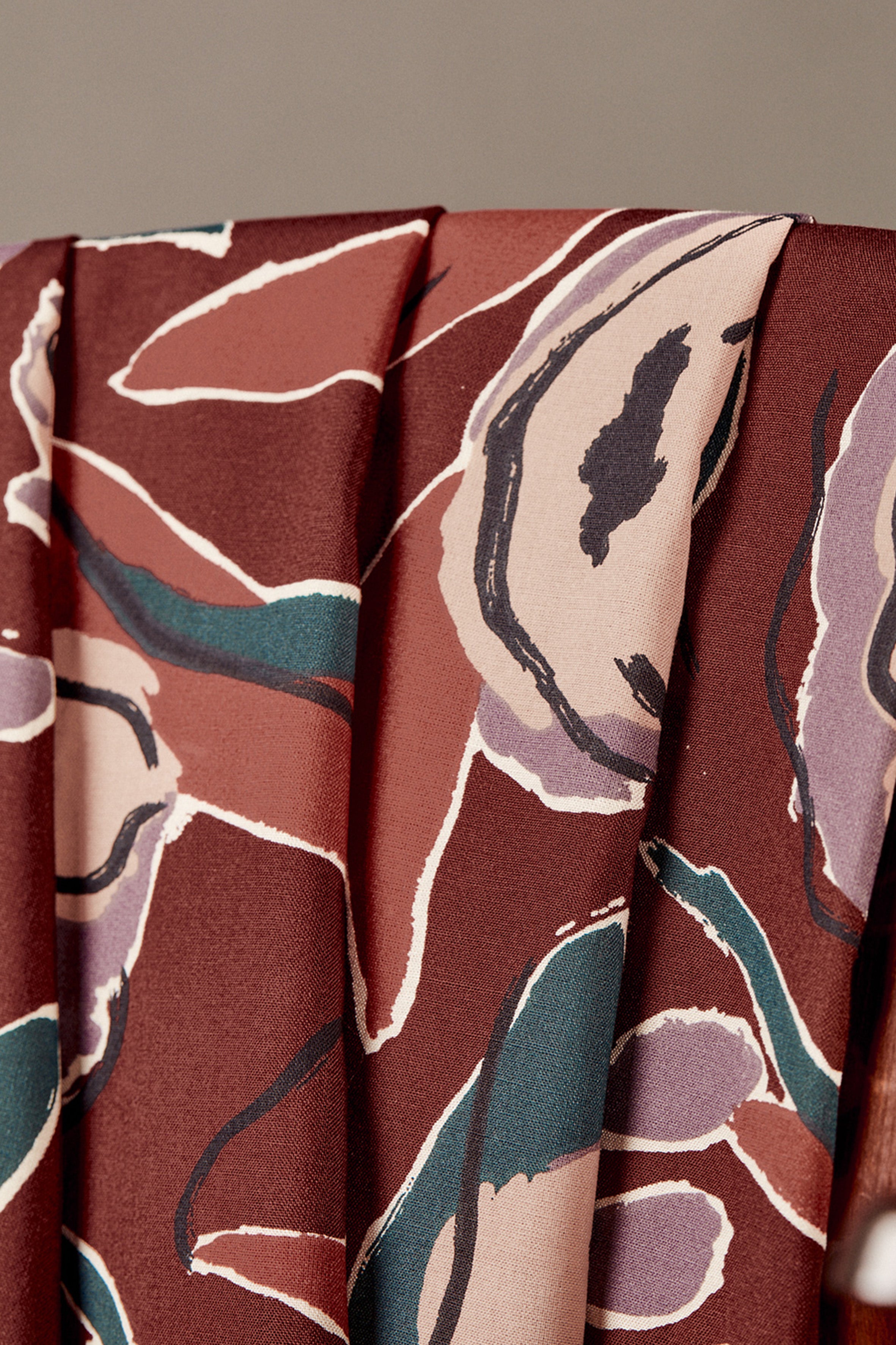 atelier-brunette-tissu-peony-rust-viscose-ecovero-imprim-e image 1
