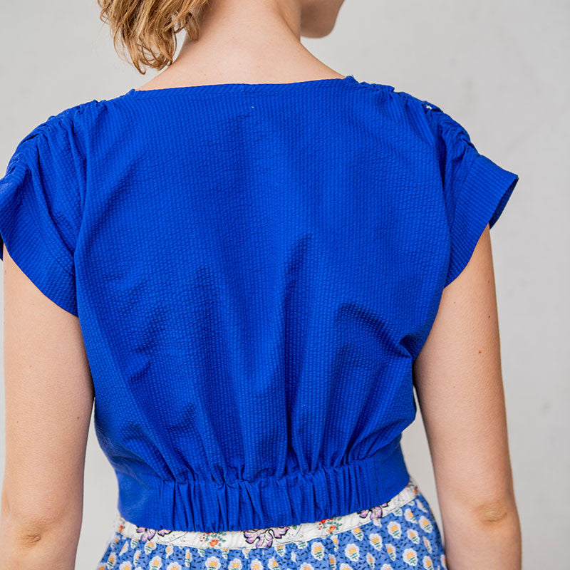 fibre-mood-ines-top-patron-de-couture-top-cropped-fronces-xs-xxxl image 5