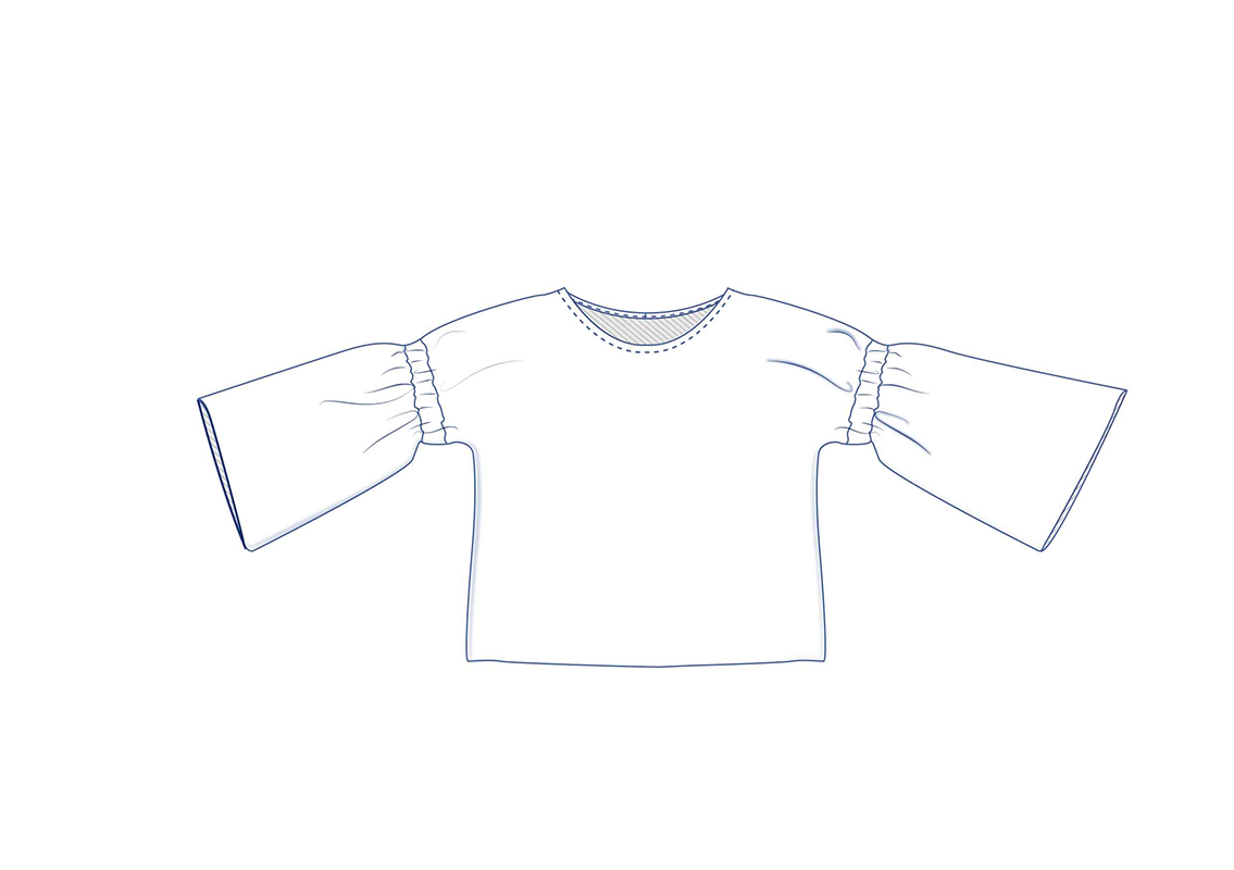 fibre-mood-nala-top-patron-de-couture-manches-3-4-vas-es image 7