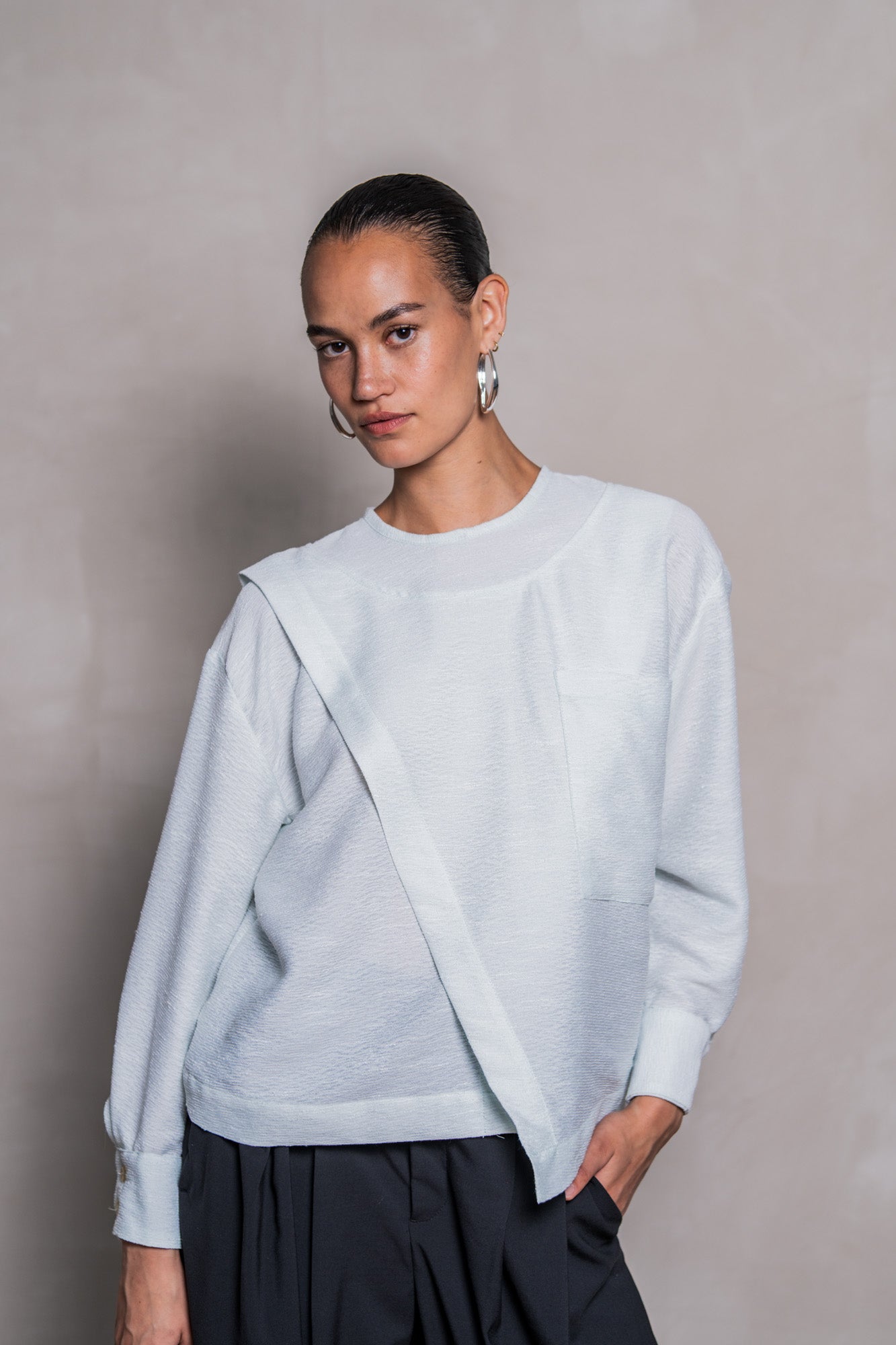 fibre-mood-veya-patron-de-couture-chemisier-blouse-oversize-xs-xxxl image 1