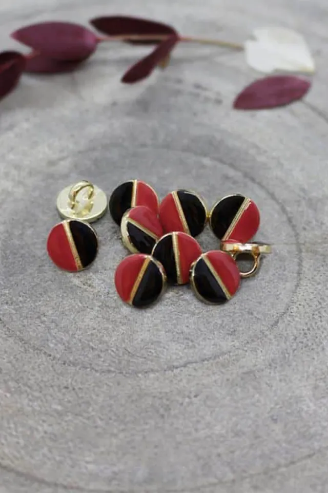 atelier-brunette-boutons-wink-black-terracotta-x10 image 1