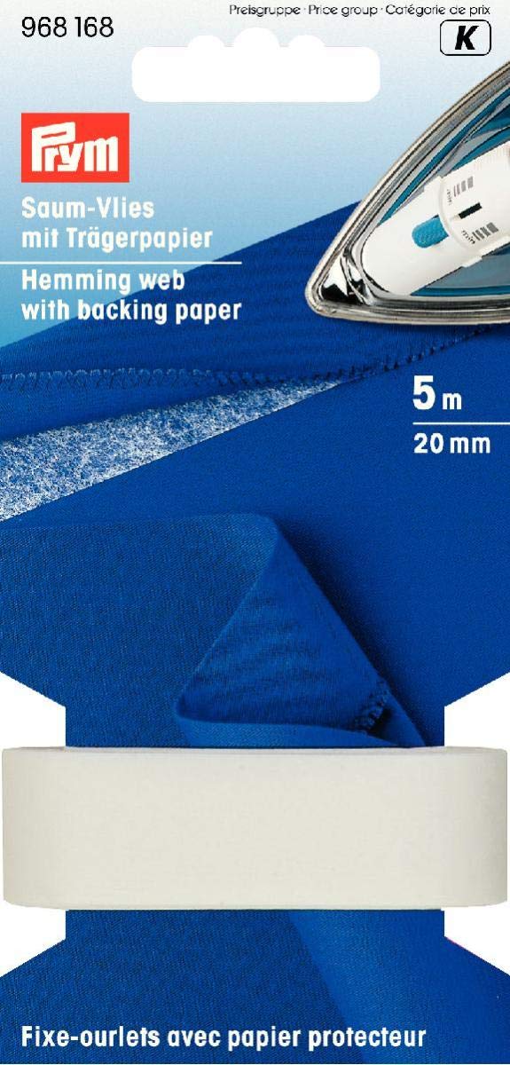 prym-originals-bande-thermocollante-ourlet-20-mm-x-5-m-blanc image 1