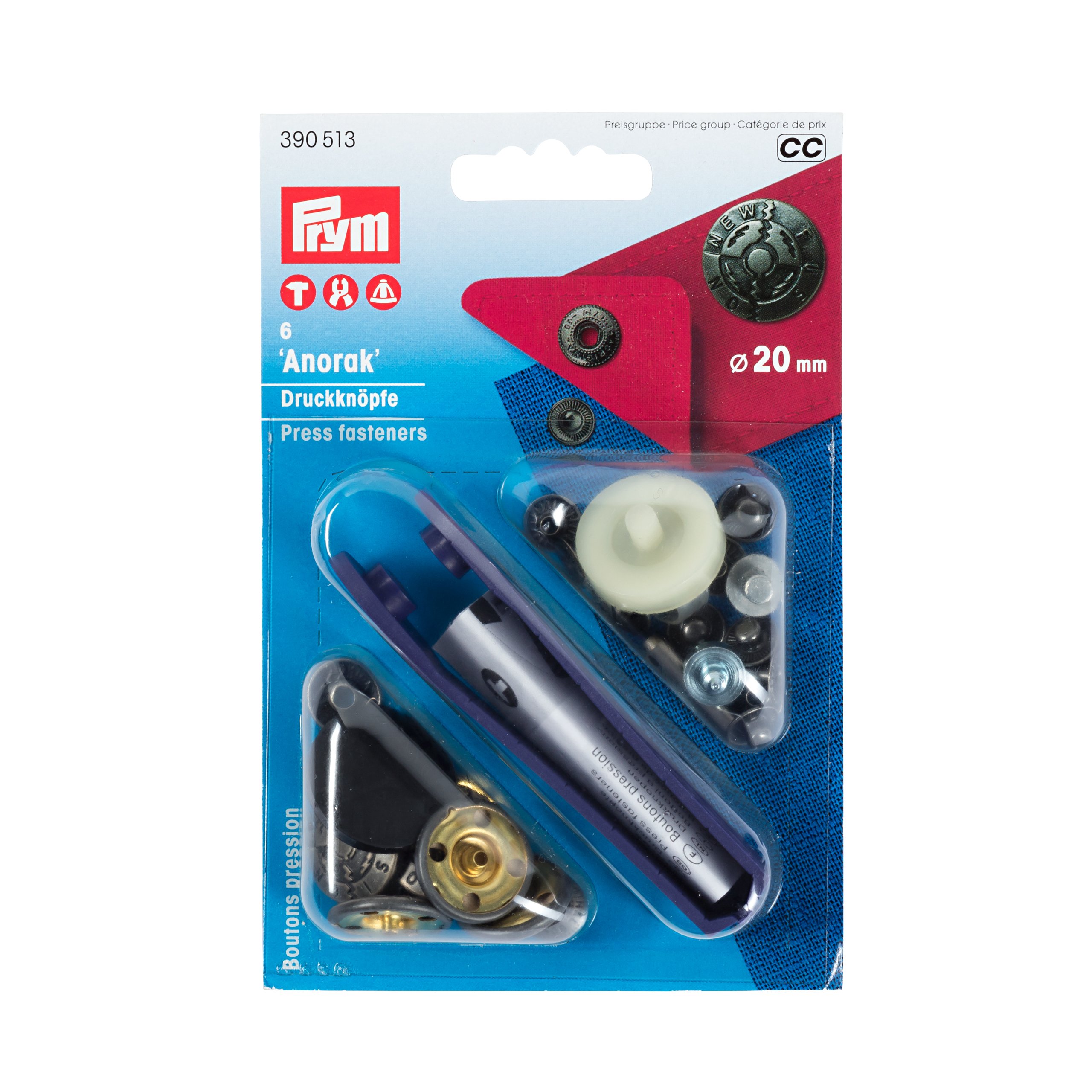 prym-390376-boutons-pression-anorak-sans-couture-20-mm-acier-vieilli-mat image 7