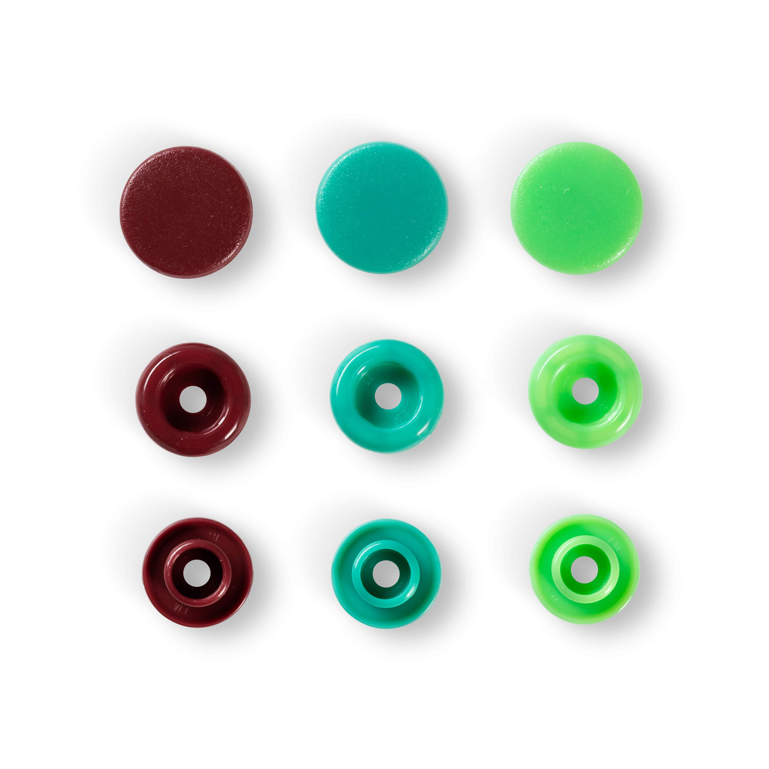 prym-love-color-kst-boutons-pression-12-4-mm-vert-brun image 2