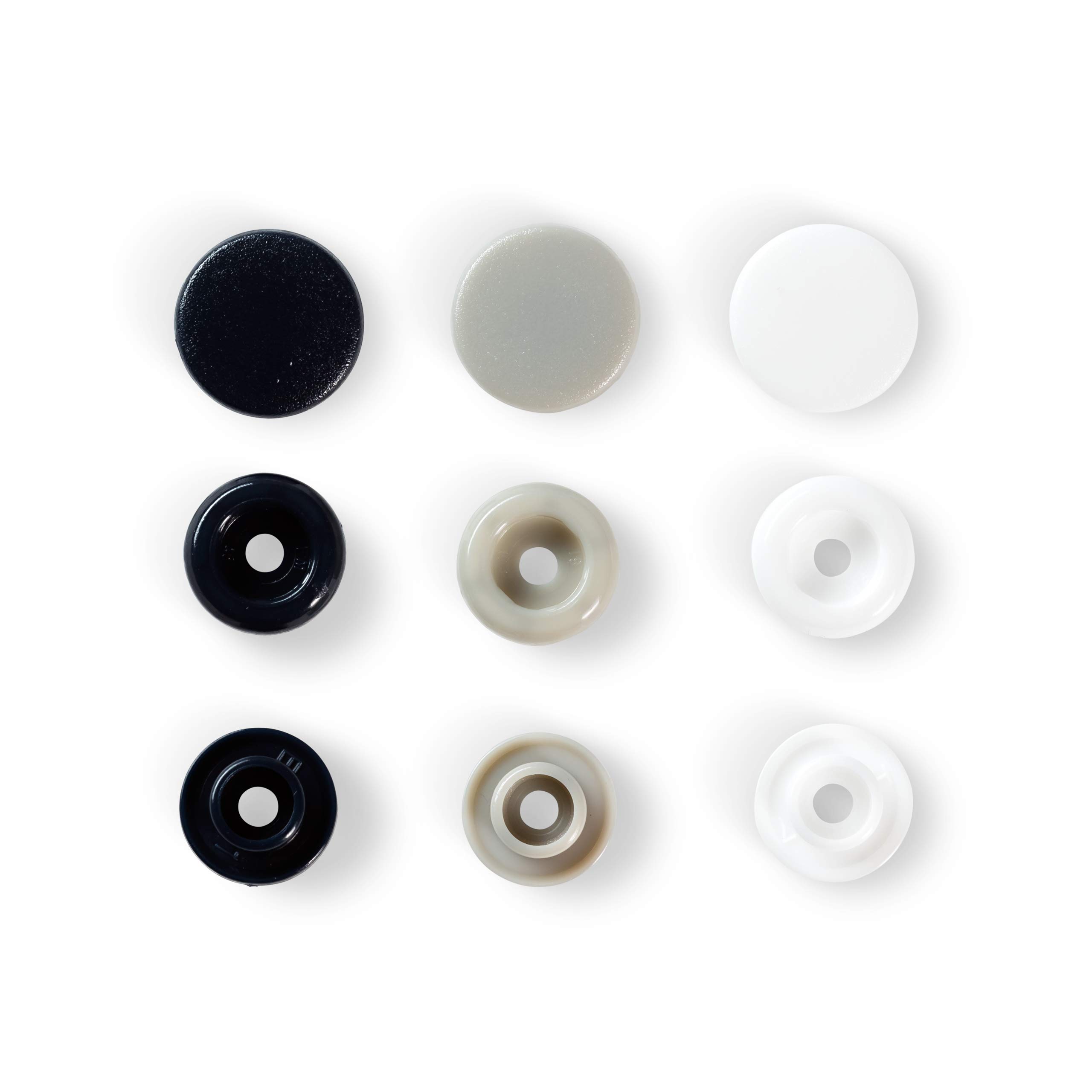 prym-attaches-pression-color-snaps-assorties-bleu-gris-blanc image 2