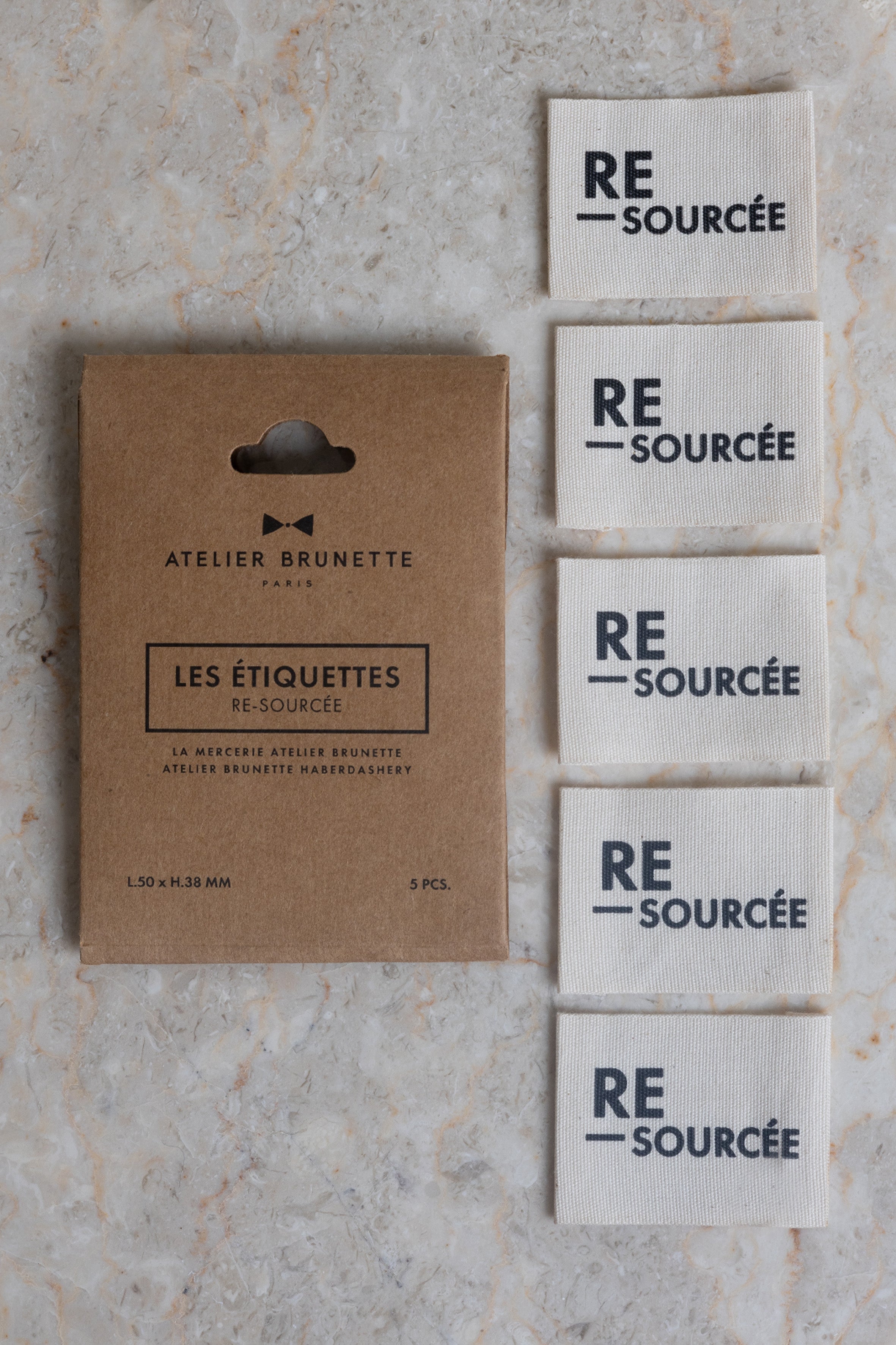 atelier-brunette-pack-tiquettes-re-sourcee-x5 image 1