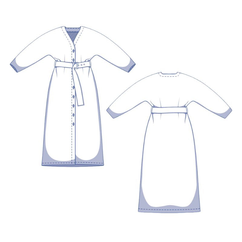 fibre-mood-jessa-robe-patron-de-couture-femme-boutonn-e-mini-midi-maxi image 8