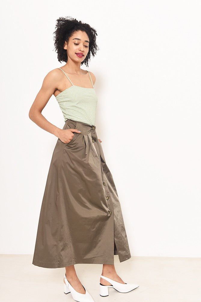 fibre-mood-dixie-jupe-patron-de-couture-longue-boutonn-e-poches image 2