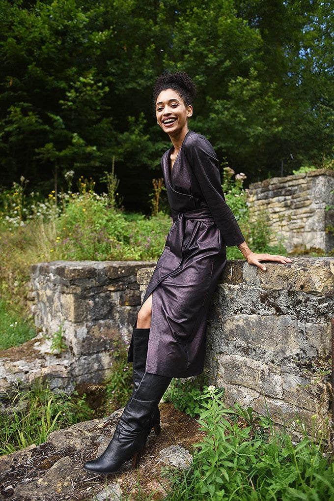fibre-mood-izzy-robe-patron-de-couture-fausse-robe-portefeuille-ceinture image 2