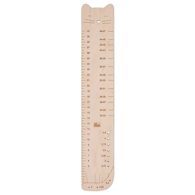 prym-originals-r-gle-chaussettes-60-x-350-mm-naturel-bois image 1