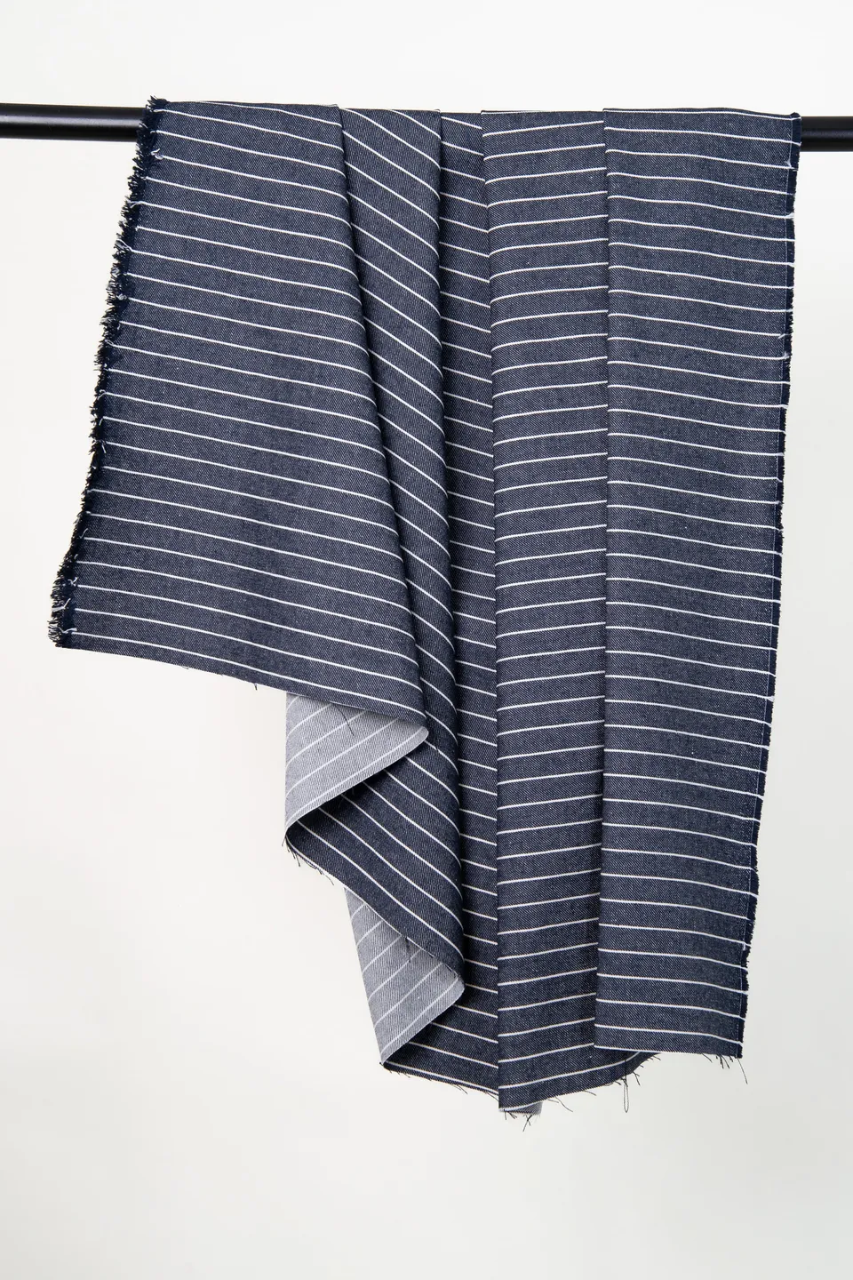 atelier-brunette-tissu-denim-wide-stripes-mid-blue image 1