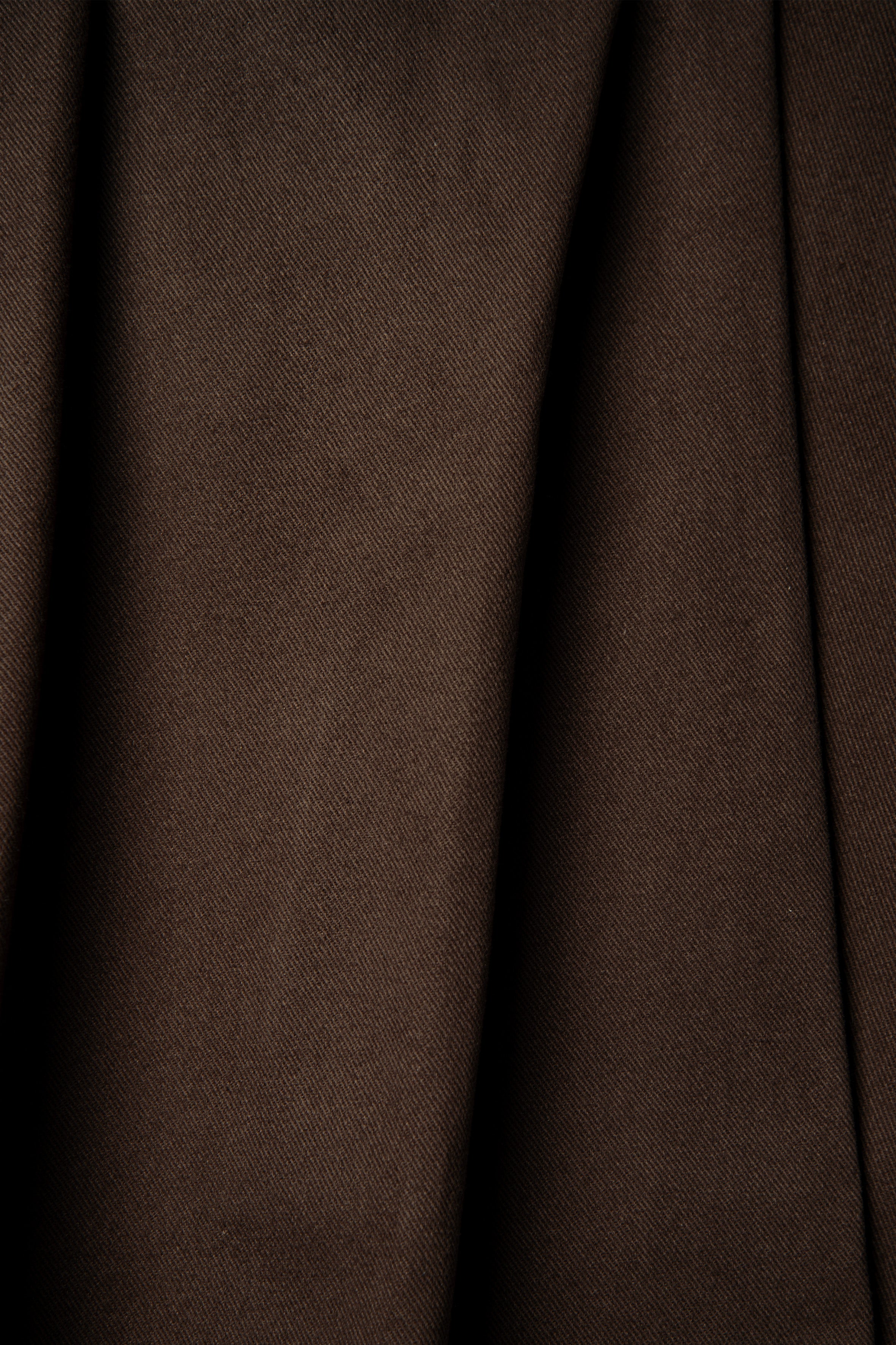 atelier-brunette-tissu-gabardine-oat-chocolate-100-coton image 4