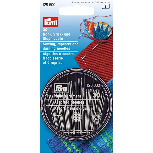 prym-assortiment-d-aiguilles-coudre-broder-et-repriser-bo-te-prune image 1