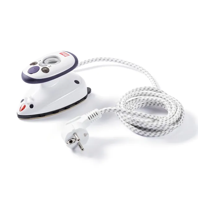 prym-611915-mini-fer-vapeur-blanc-260-420w-voyage-et-couture image 1