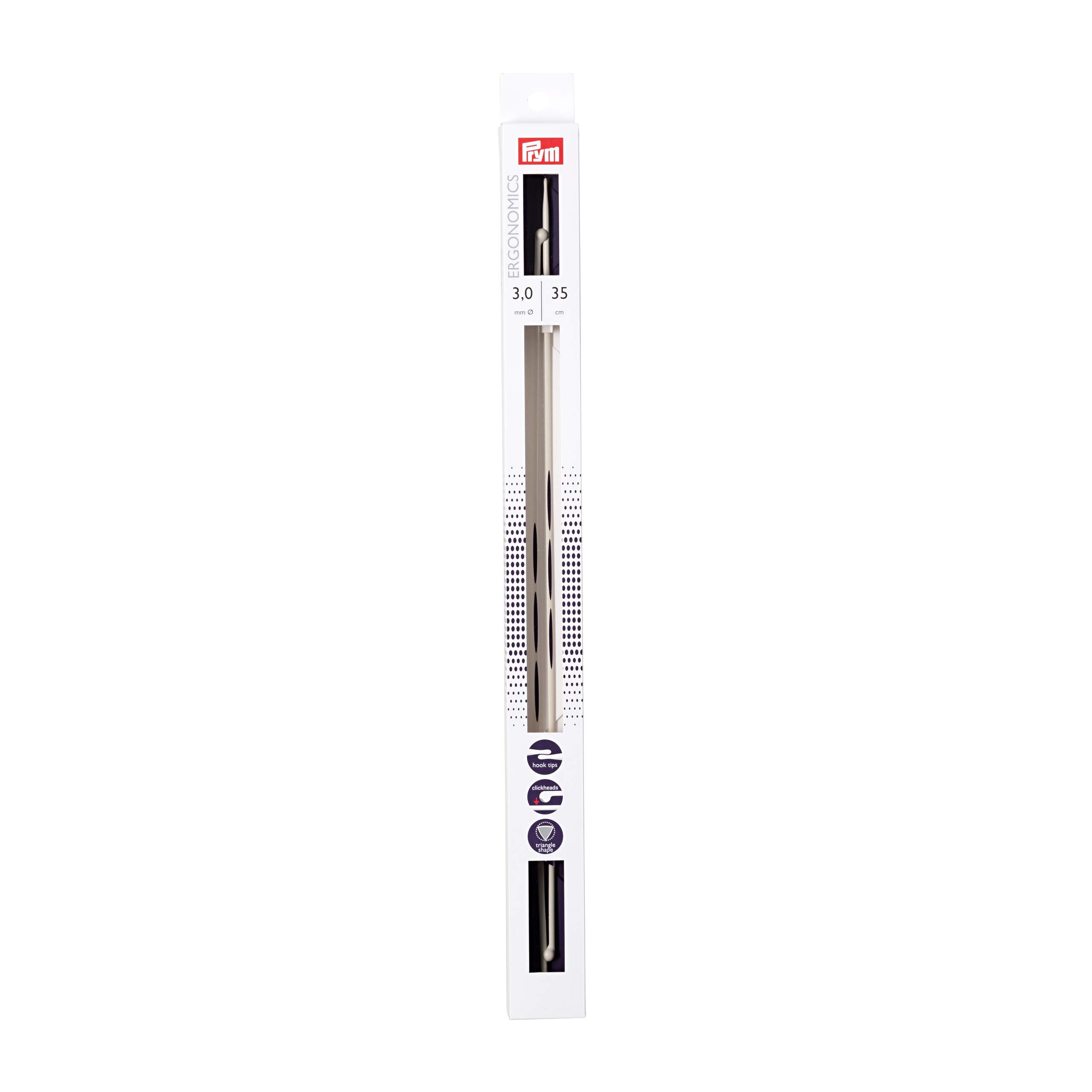 prym-ergonomics-aiguilles-tricoter-35-cm-3-00-mm-boule image 1