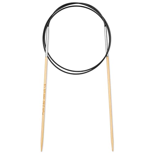 prym-1530-aiguille-circulaire-tricoter-en-bambou-naturelle-taille-unique image 5