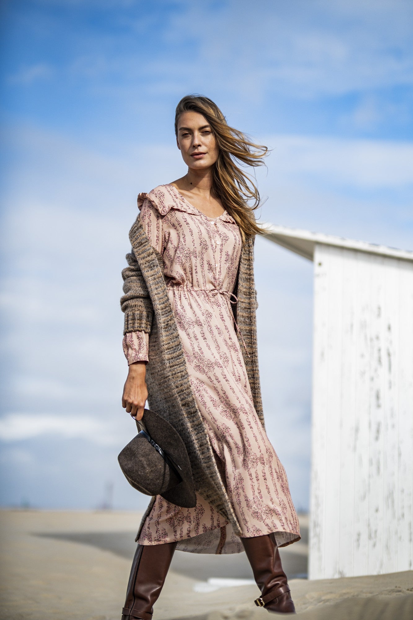 fibre-mood-gladys-robe-patron-de-couture-robe-longue-femme image 1