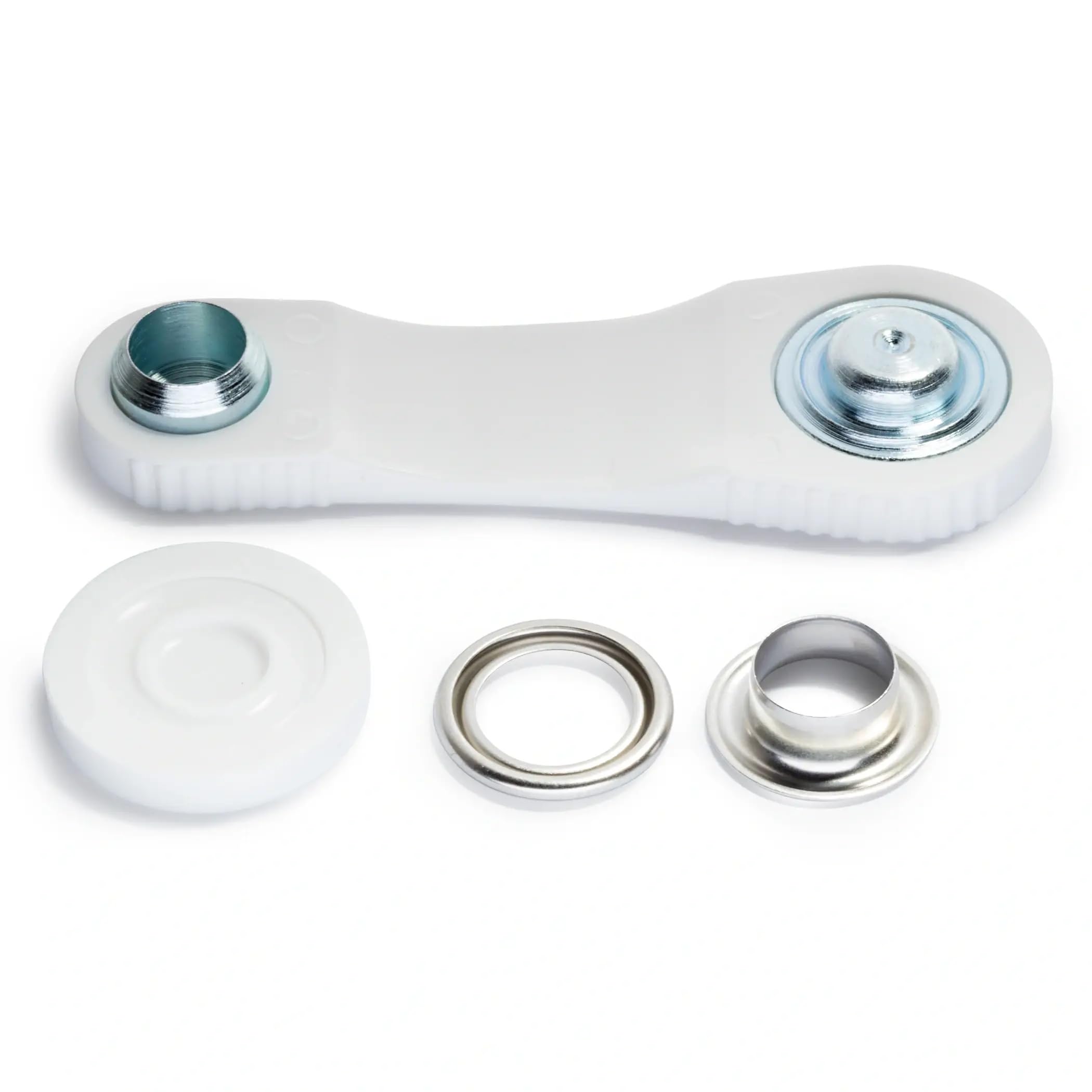 prym-541370-illets-avec-rondelles-laiton-argent-11-mm-lot-de-15 image 2