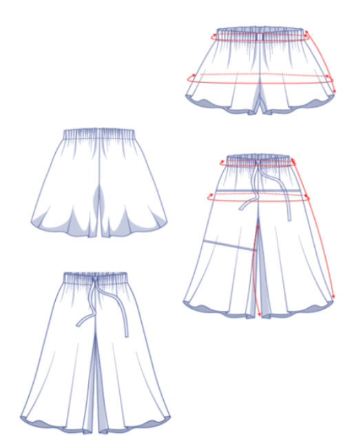 fibre-mood-cherry-short-culotte-patron-de-couture-fille-2-14-ans image 3