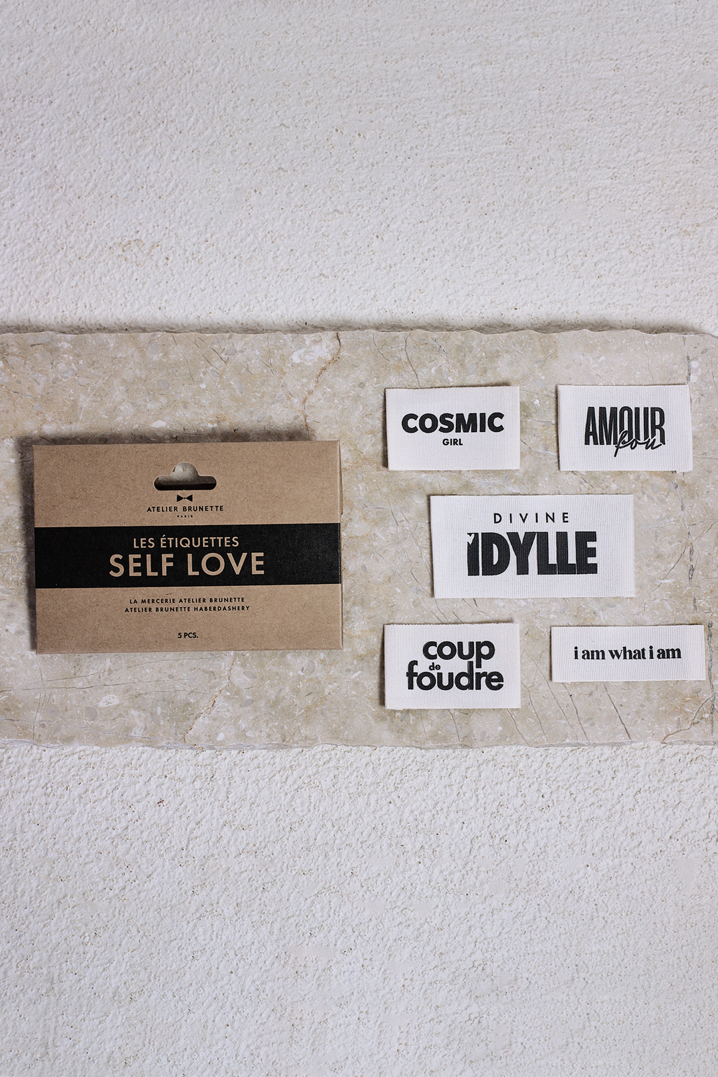 atelier-brunette-pack-tiquettes-self-love-x5 image 1