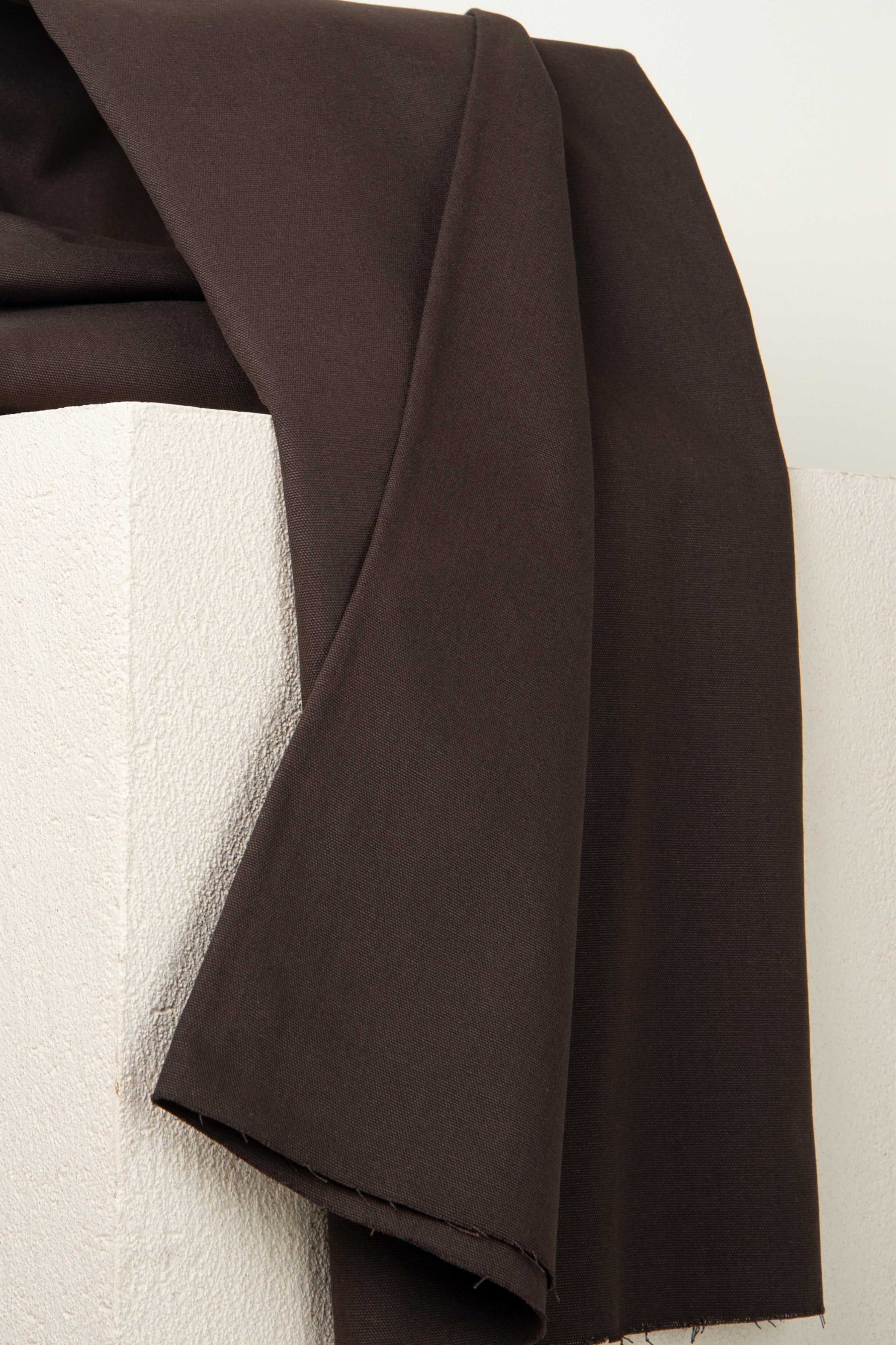 atelier-brunette-tissu-canvas-oat-chocolate-toile-de-coton-robuste-beige-chocola image 1