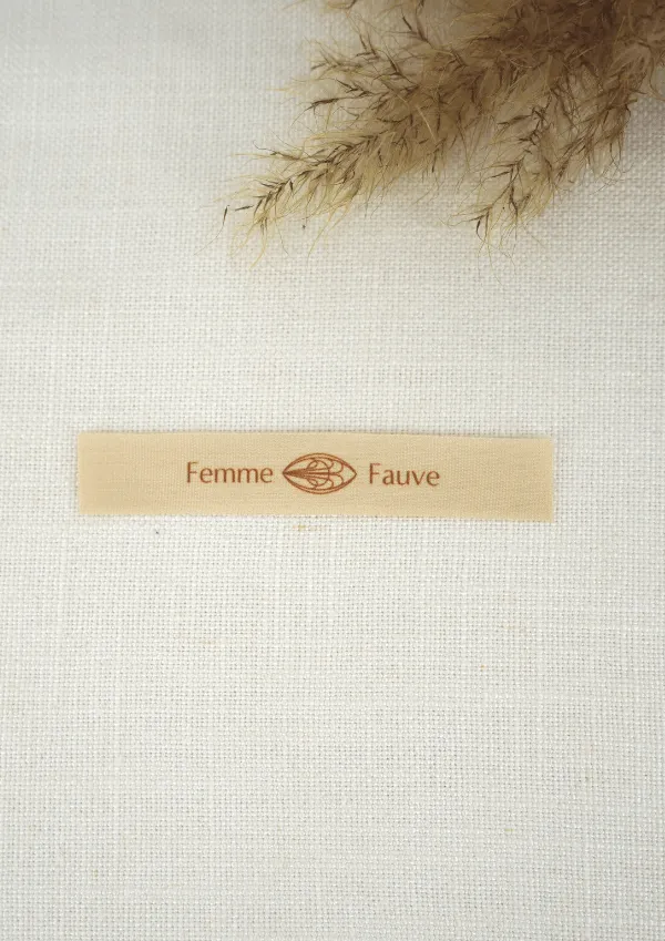 maison-fauve-femme-fauve-tiquettes-coudre-lot-de-6 image 1
