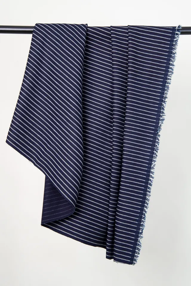 atelier-brunette-coupons-denim-stripes-indigo-tissu-denim-rayures-en-s-rie-limit image 1