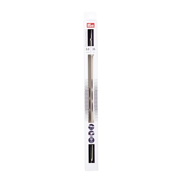 prym-ergonomics-aiguilles-tricoter-35-cm-3-00-mm-boule image 1