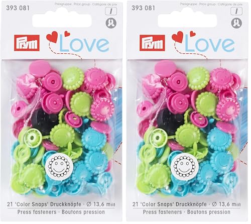 prym-love-boutons-pression-color-snaps-fleur-13-6-mm-turquoise-vert-pomme-rose-v image 8