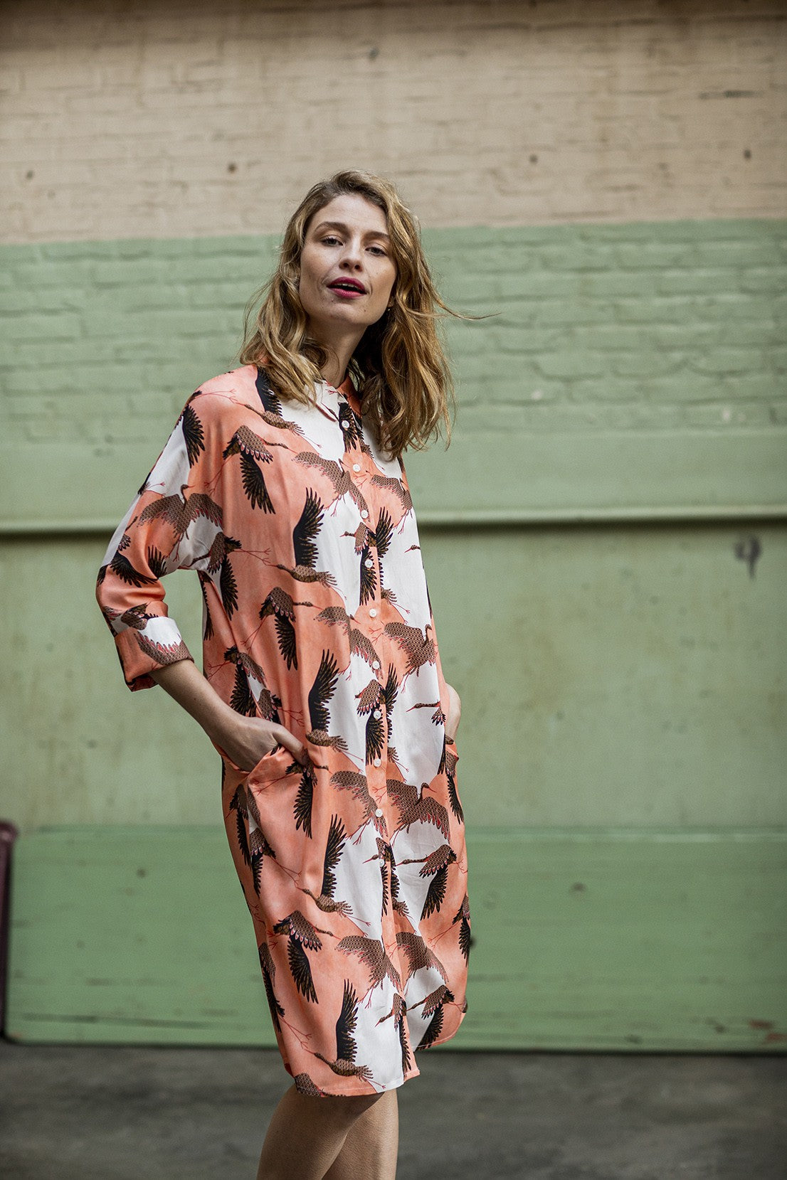 fibre-mood-indira-robe-patron-de-couture-robe-chemise-ligne-a image 2