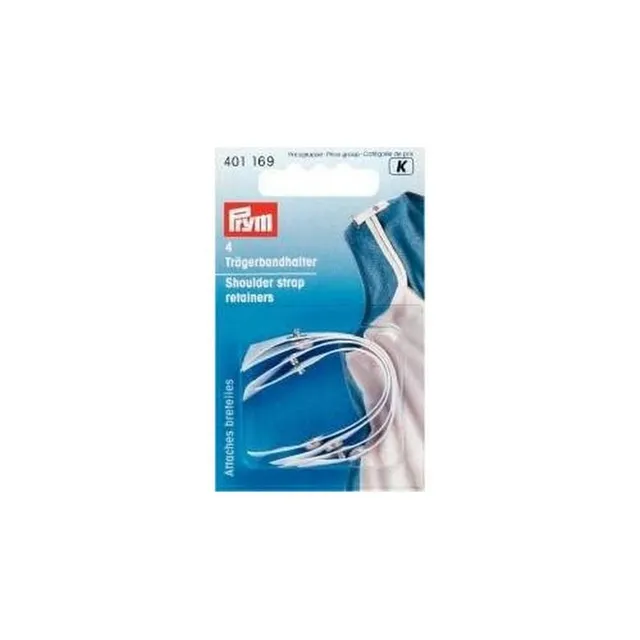 prym-retiens-bretelles-blanc-polyester-x4-soutien-gorge-et-d-bardeur image 1