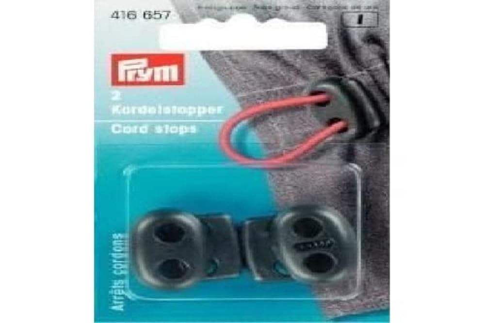 prym-stop-cordon-plastique-noir-2-trous image 1