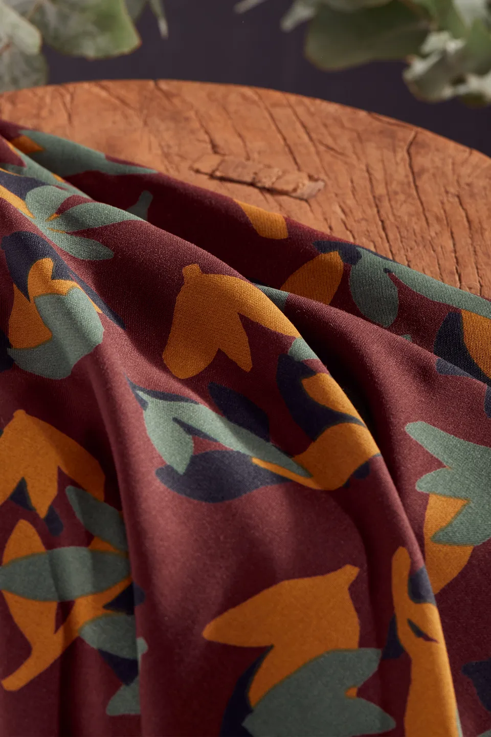 atelier-brunette-tissu-seraphine-rust-viscose-ecovero-imprim-e image 1