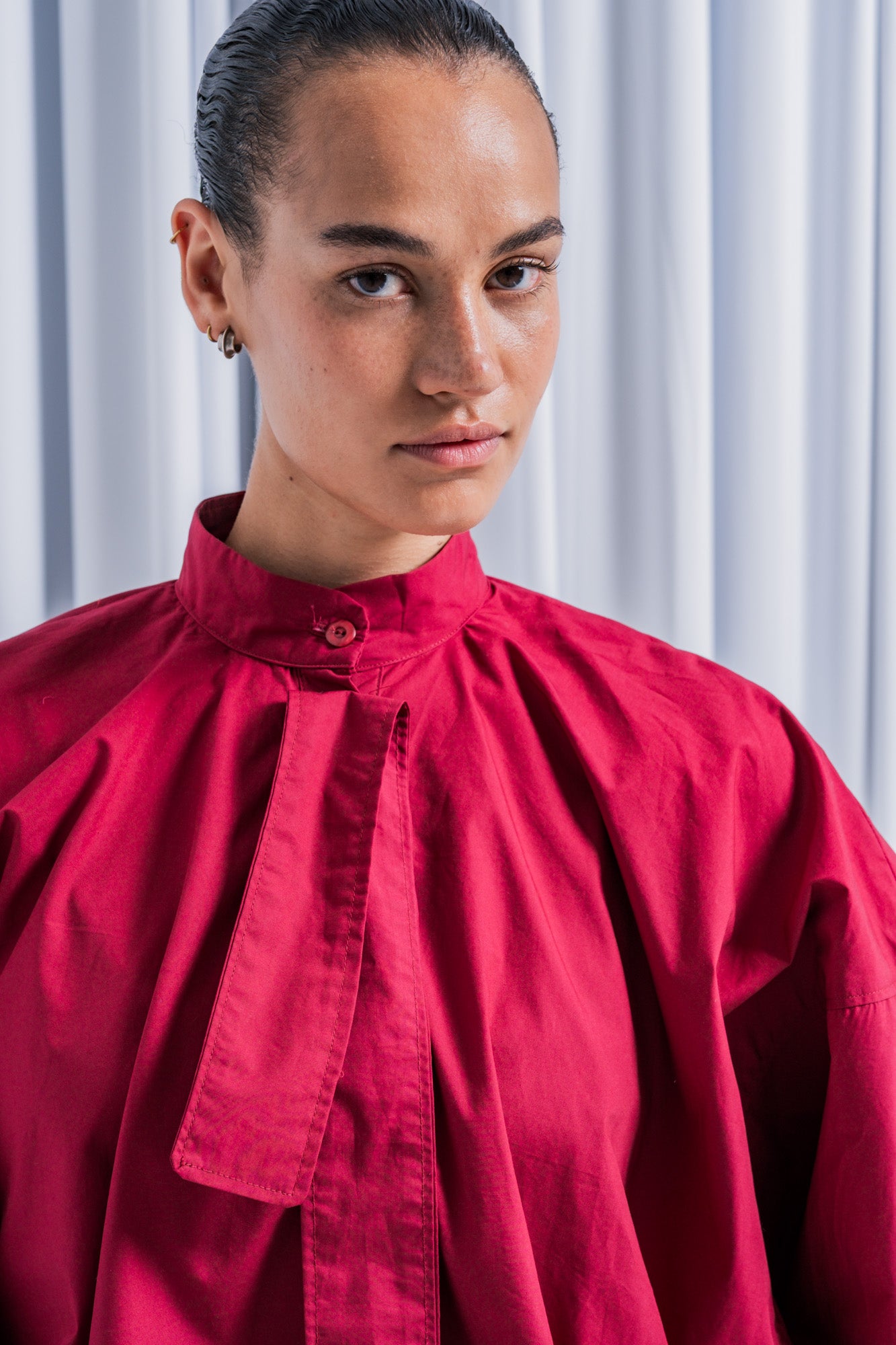 fibre-mood-elva-patron-de-couture-chemisier-femme-col-montant image 4
