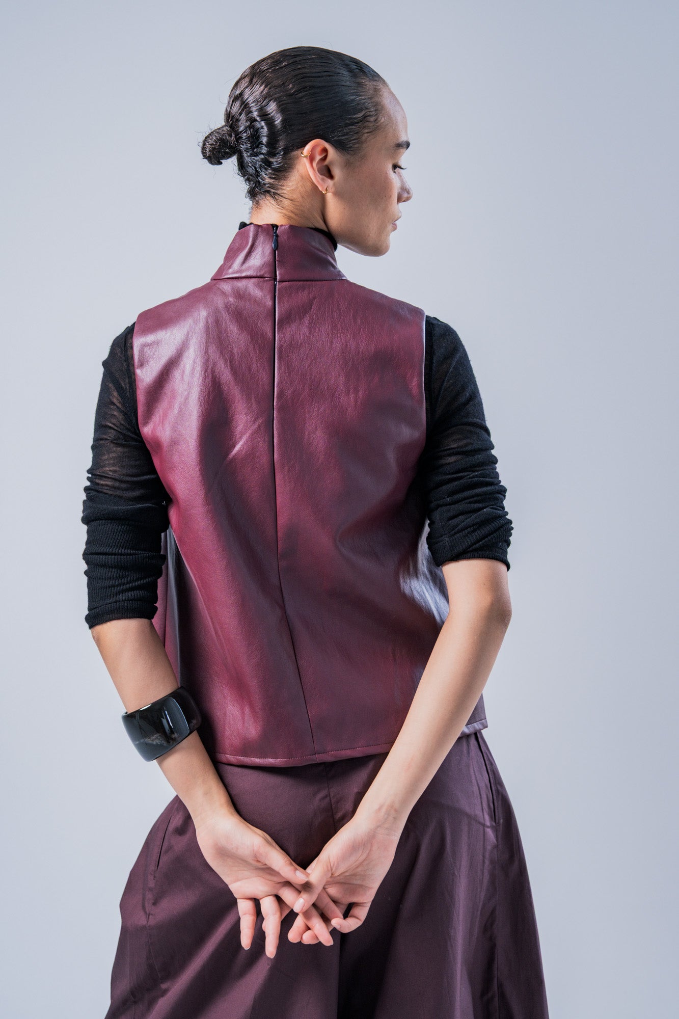 fibre-mood-niva-top-patron-de-couture-femme-col-montant image 5