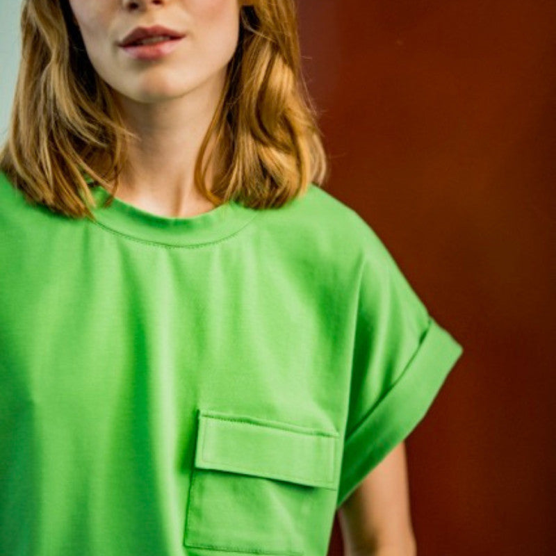fibre-mood-gina-patron-t-shirt-femme-ample-revers image 1