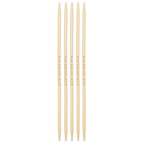 prym-1530-aiguilles-tricoter-double-pointes-bambou-15-cm-3-00-mm-naturel image 5