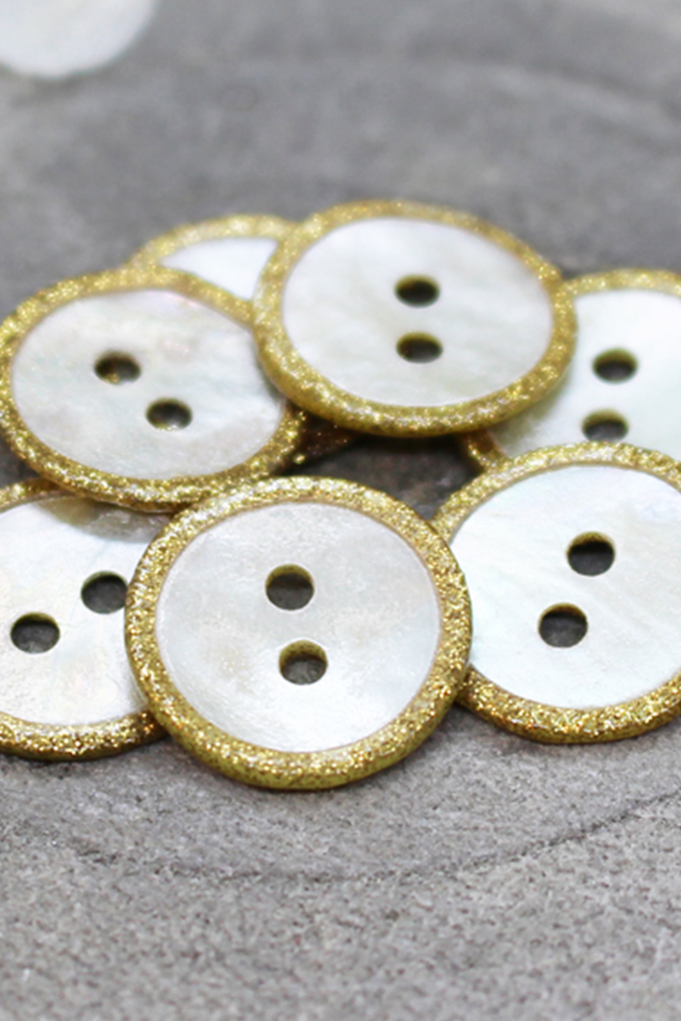 atelier-brunette-boutons-glitz-mustard-x10 image 2