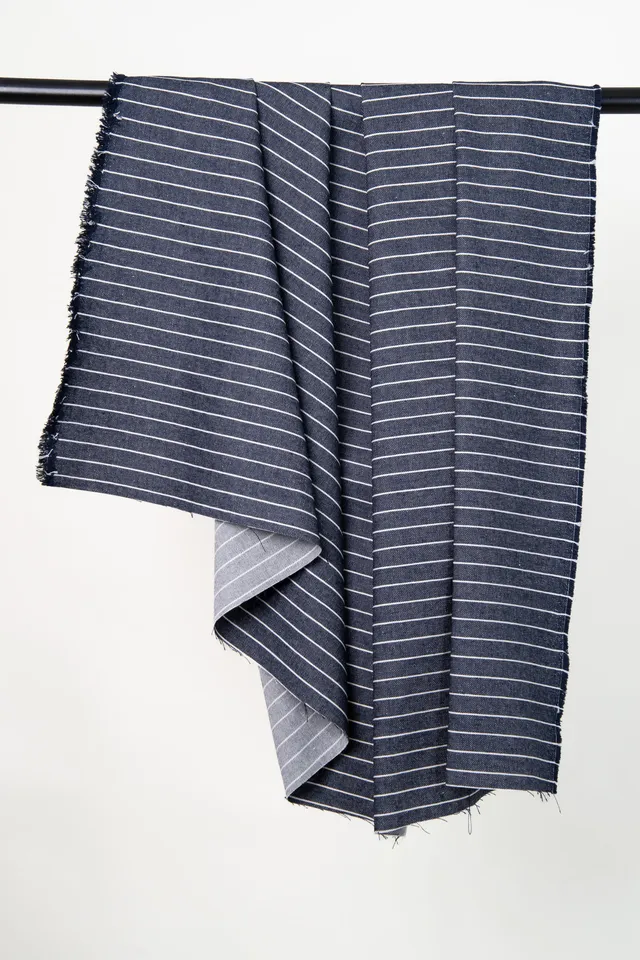 atelier-brunette-coupons-denim-wide-stripes-mid-blue-denim-edition image 1