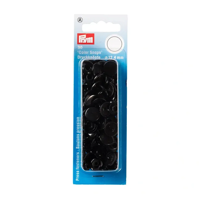 prym-originals-color-snaps-plastique-noir-12-4-mm-x30 image 1