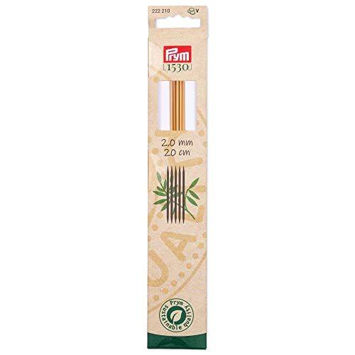 prym-222210-aiguilles-tricoter-double-pointe-en-bambou-20-cm-2-00-mm image 4