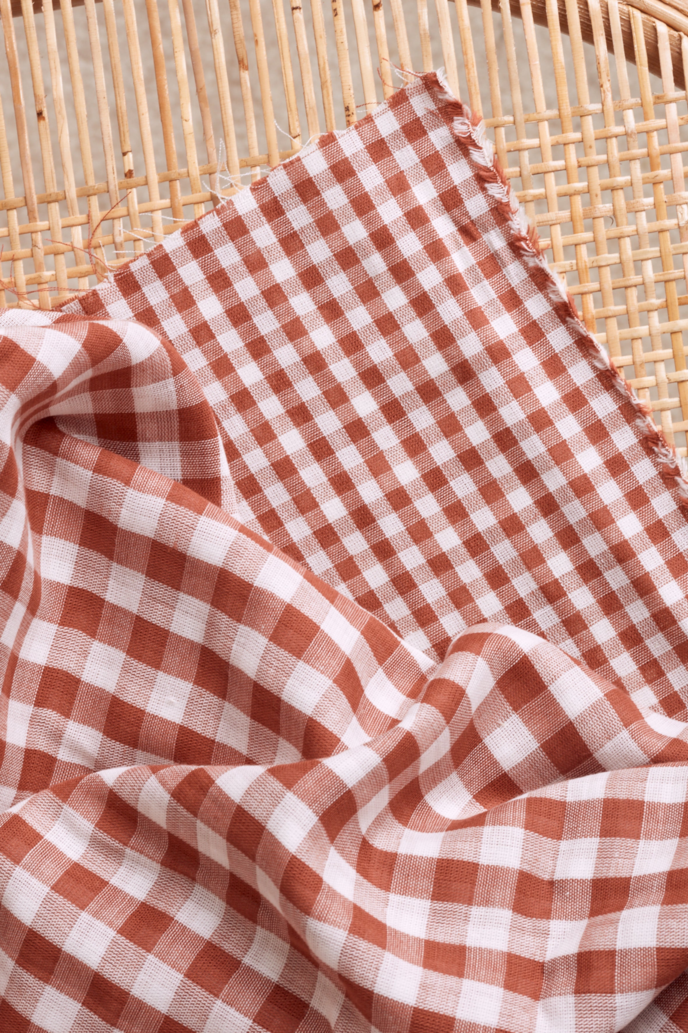 atelier-brunette-tissu-vichy-off-white-chestnut-coton image 4
