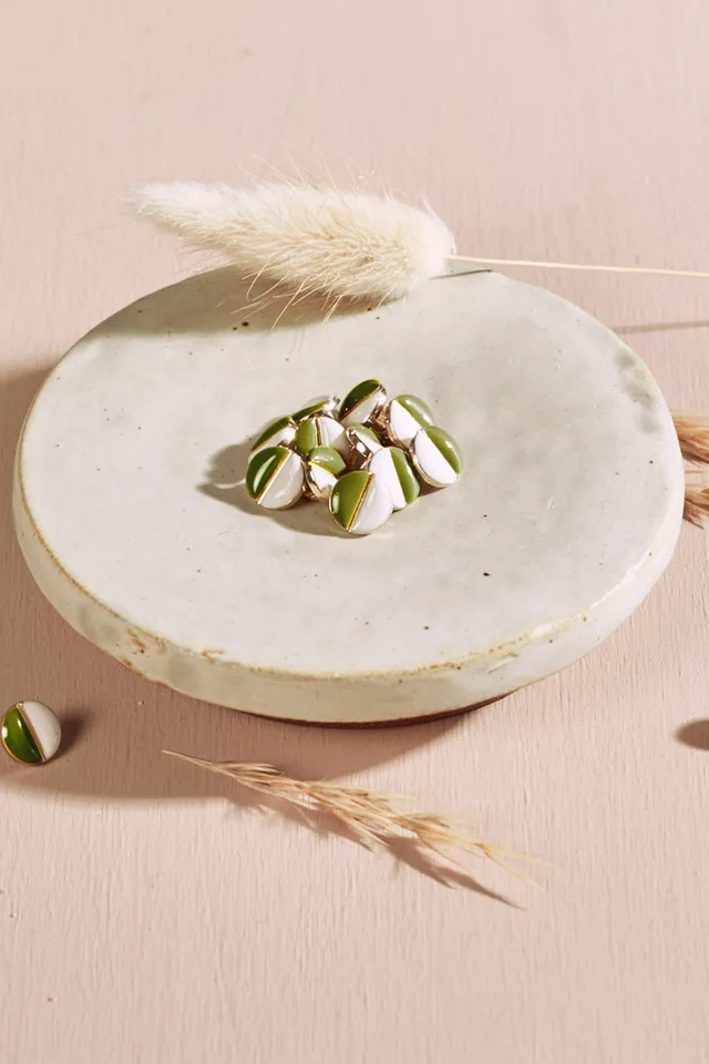 atelier-brunette-boutons-wink-off-white-matcha-leaf-fabriqu-s-en-france image 1