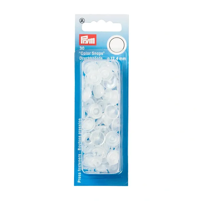 prym-love-color-snaps-rond-transparent-12-4-mm-30-pi-ces image 1