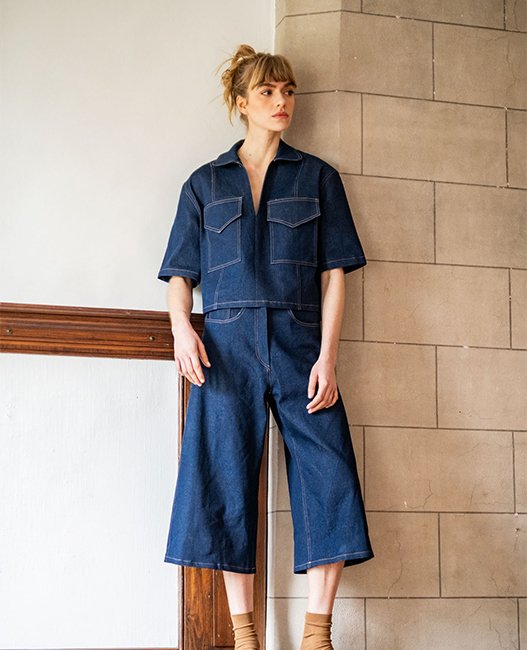 fibre-mood-kristy-top-patron-de-couture-boxy-col-v image 4