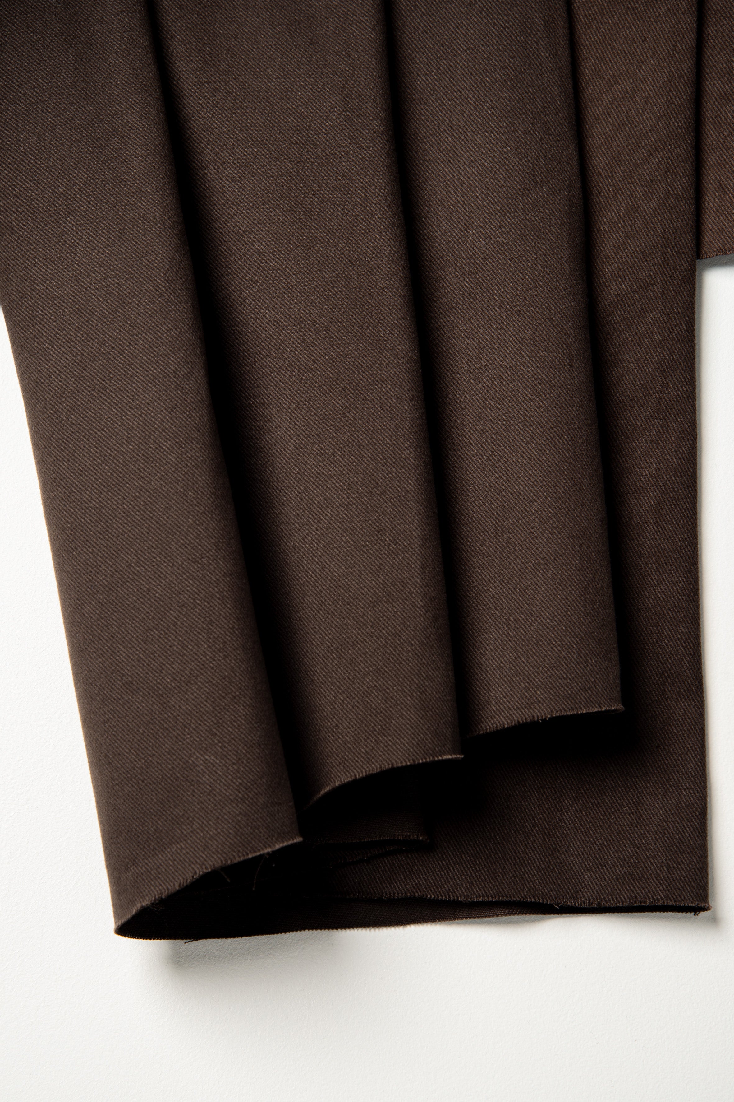 atelier-brunette-tissu-gabardine-oat-chocolate-100-coton image 2