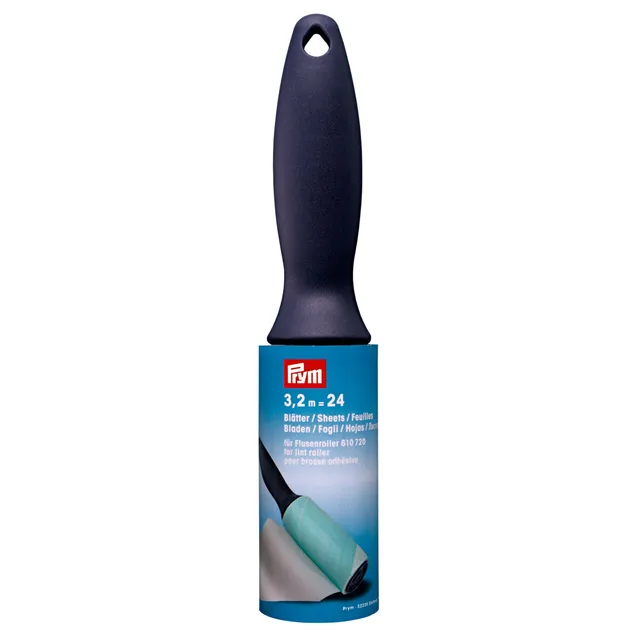 prym-brosse-adh-sive-610720-rouleau-anti-peluches-bleu-prune image 1